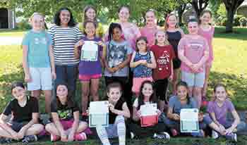 Boiling Springs Elementary students reached out to their neighborhood to raise money. The school raised $564 for Farmer Foodshare.