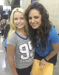 Brooke & Top Cat Cheerleader, Macey