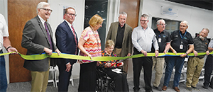 Ribbon cutting officially opens the new location of C19 Studio at CCC.