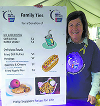 The "Family Ties" team has participated in the Relay since 2009.