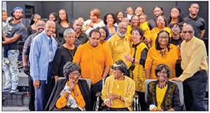 Ms.Ozzie celebrated again with four generations of her family in the fellowship hall at the New Ellis Chapel Baptist Church on Eaves Road in Shelby, NC on October 11th, 2025. 