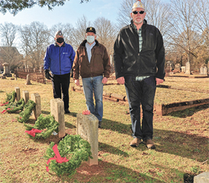 Sons of the American Legion (SAL) members Art Gordon, Fred DeBeers, and Dr. Jack Weller.