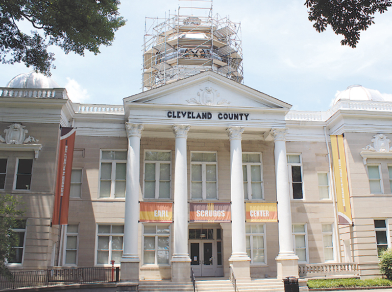 In addition to the cupola repairs, roof renovations are also ongoing.