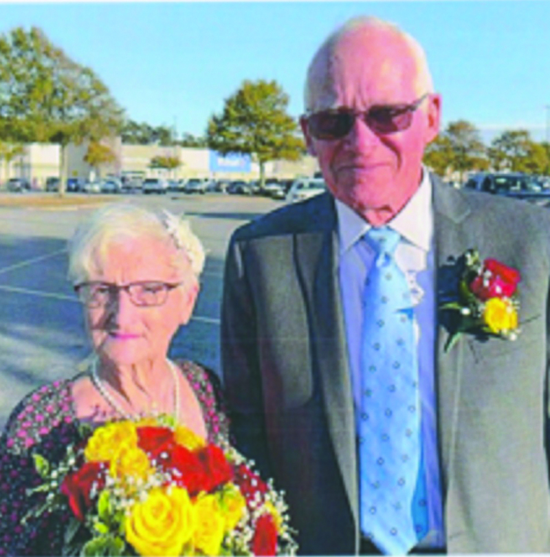 The happy couple - Mr. and Mrs. Harris Putnam.