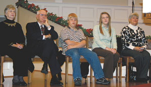 Sheriff Norman's family were present for the ceremony: his parents, Pat and Jim Norman; son, Alex, daughter, Breanne and wife Pam.