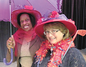 Patricia Young, left and Melody Heflin