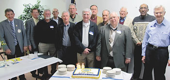 Bobby Raines, Buford Ellis, Mike Gammons, Jim Boggs, Cleatus Hunsinger, Gilbert Greene, Dave Hinson, Steve Costner, Myles Whitaker, Keith Hawkins, Paul Jolley, Gene Webber, and Joe Roberts.