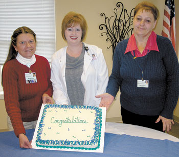 Becca Causby, Kristy Houser, Kay Luckadoo.