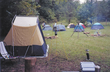 Campers at Camp Loy White