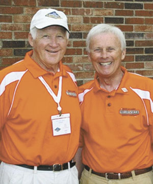 Jim Horn (left) and Eddie Holbrook