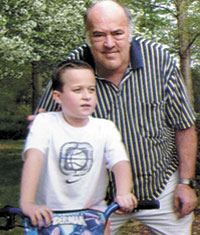 Aaron Lackey and his Grandfather, Randy Shook