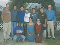 Back Row: (left to right) Luke Beam, Dylan Melton, Harley Price, Austin Elliot, Tyler Brackett, Ethan Winkler and Glenn Walker; Front Row (left to right): Steve Adams, Stephanie Conner and Haley Harris.