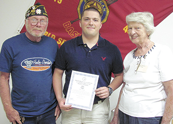 Bill Moss, Landon Brown and Nan Johnson