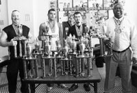 Left to right: Jim Putnam, Pedro Amado, Robert Bodwell and Rodney Borders.