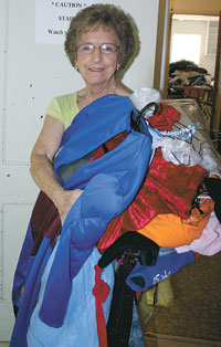 Janice Scott, clothes sorter UCAN volunteer,  14 years. 