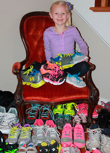 Reeseâ€™s Shoe Drive - Donations will be received through April 11.