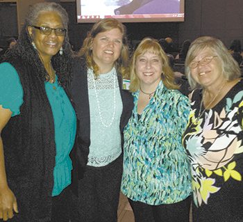 Tanzy Wallace, Kathy Allen, Melissa Moose and Miriam Lackey.