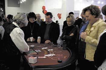 The Big Chill, Casino Night returns to the Arts Center,  111 S. Washington St., Shelby on Saturday, January 24th, from 7:00 - 11:00 pm.