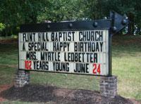 Announcing Myrtle's Celebration