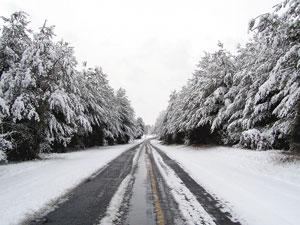 Upper Cleveland County Snow