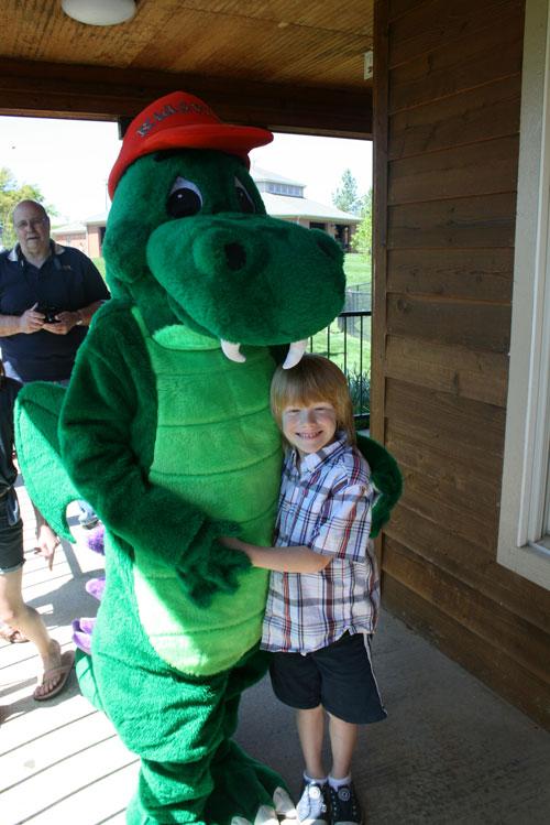Truman & friend...