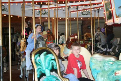 Carrousel rides...