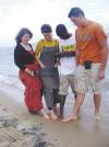 ISEE team at the lake